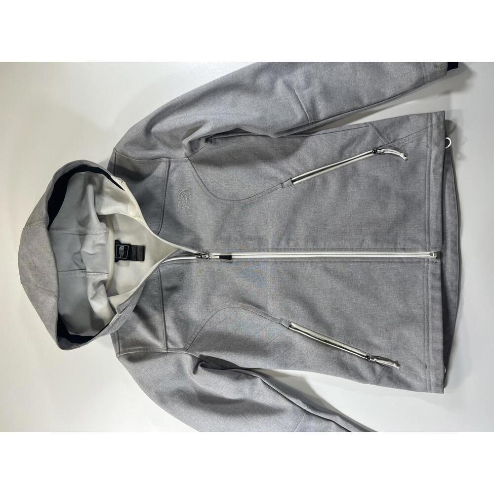 The North Face Gray Softshell Hooded Jacket women’s S